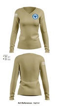 169th FW 97162600 Women's Long Sleeve V-neck Shirt - 2