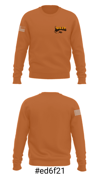 Crew Neck Sweatshirt, West High School Gymnastics, Spirit Store, Teamtime, Team time, sublimation, custom sports apparel, team uniforms, spirit wear, spiritwear, sports uniforms, custom shirts, team store, custom team store, fundraiser sports, apparel fundraiser