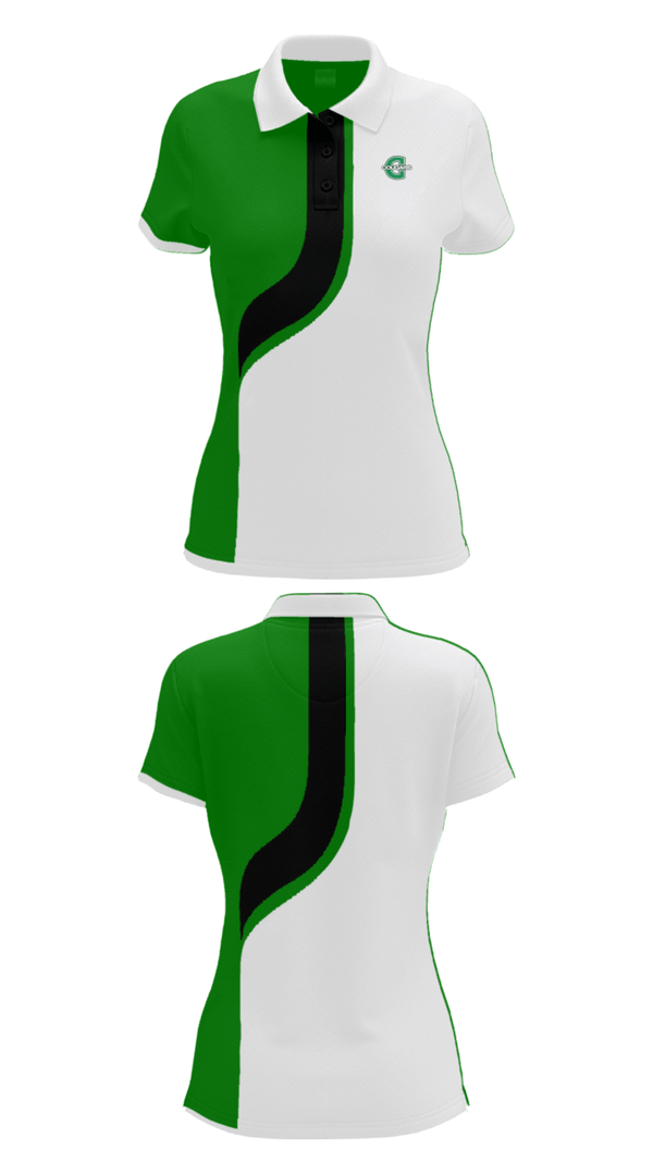 Women's Short Sleeve Performance Polo, Caze Elementary School, Spirit Store, Teamtime, Team time, sublimation, custom sports apparel, team uniforms, spirit wear, spiritwear, sports uniforms, custom shirts, team store, custom team store, fundraiser sports, apparel fundraiser