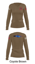 Diamond Backs VFA-102 23463151 Women's Long Sleeve V-neck Shirt - 15