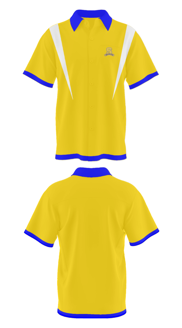 Short Sleeve Bowling Jersey, Springfield High School Bowling, Bowling, Teamtime, Team time, sublimation, custom sports apparel, team uniforms, spirit wear, spiritwear, sports uniforms, custom shirts, team store, custom team store, fundraiser sports, apparel fundraiser