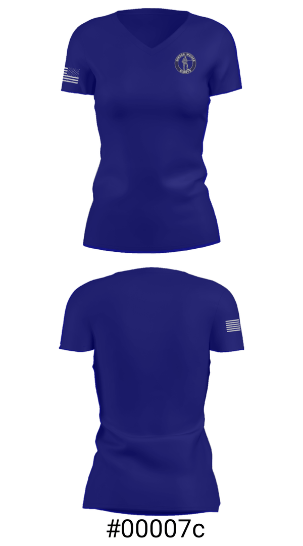 Women's Short Sleeve Vneck Shirt, Conrad Weiser High School Bowling, Bowling, Teamtime, Team time, sublimation, custom sports apparel, team uniforms, spirit wear, spiritwear, sports uniforms, custom shirts, team store, custom team store, fundraiser sports, apparel fundraiser
