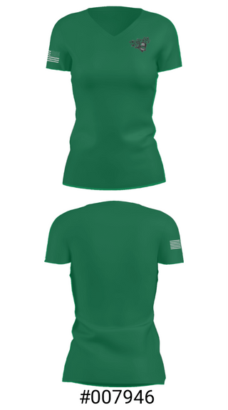 Women's Short Sleeve Vneck Shirt, Laona High School, Spirit Store, Teamtime, Team time, sublimation, custom sports apparel, team uniforms, spirit wear, spiritwear, sports uniforms, custom shirts, team store, custom team store, fundraiser sports, apparel fundraiser