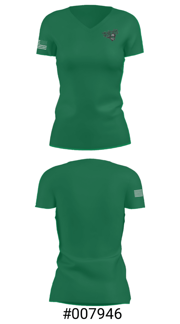 Women's Short Sleeve Vneck Shirt, Laona High School, Spirit Store, Teamtime, Team time, sublimation, custom sports apparel, team uniforms, spirit wear, spiritwear, sports uniforms, custom shirts, team store, custom team store, fundraiser sports, apparel fundraiser