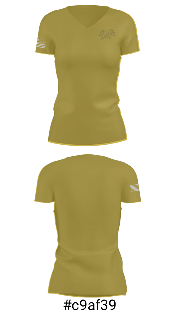 Women's Short Sleeve Vneck Shirt, Marietta High School Basketball, Women's Basketball, Teamtime, Team time, sublimation, custom sports apparel, team uniforms, spirit wear, spiritwear, sports uniforms, custom shirts, team store, custom team store, fundraiser sports, apparel fundraiser