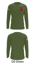 1-319th AFAR 20885310 Long Sleeve Performance Shirt - 27