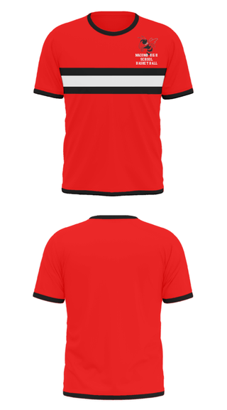 Short Sleeve Performance Shirt, Macomb High School Basketball, Men's Basketball, Teamtime, Team time, sublimation, custom sports apparel, team uniforms, spirit wear, spiritwear, sports uniforms, custom shirts, team store, custom team store, fundraiser sports, apparel fundraiser