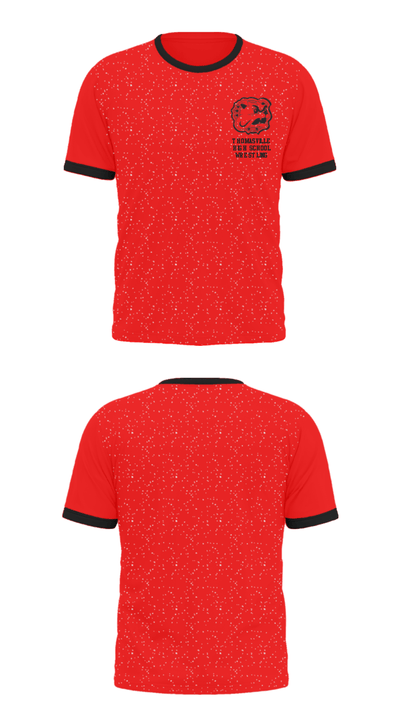 Thomasville High School Wrestling 53857147 Short Sleeve Performance Shirt - 36