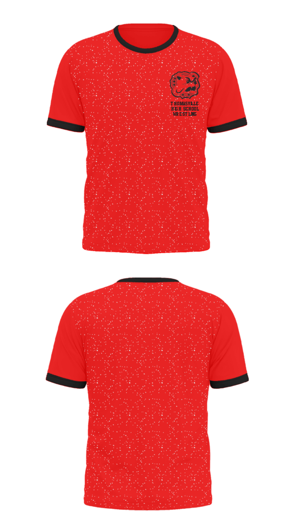 Short Sleeve Performance Shirt, Thomasville High School Wrestling, Wrestling, Teamtime, Team time, sublimation, custom sports apparel, team uniforms, spirit wear, spiritwear, sports uniforms, custom shirts, team store, custom team store, fundraiser sports, apparel fundraiser