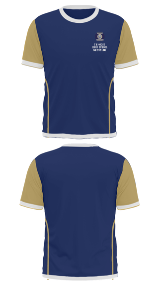Short Sleeve Performance Shirt, Tri-West High School Wrestling, Wrestling, Teamtime, Team time, sublimation, custom sports apparel, team uniforms, spirit wear, spiritwear, sports uniforms, custom shirts, team store, custom team store, fundraiser sports, apparel fundraiser