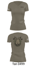 4732 18067014 Women's Short Sleeve V-neck Shirt - 36