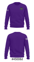 Hollis Upper Elementary School 94323285 Crew Neck Sweatshirt - 16