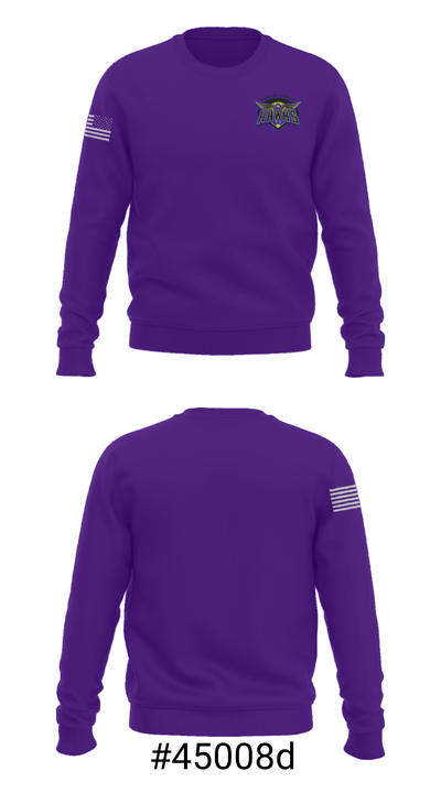 Hollis Upper Elementary School 94323285 Crew Neck Sweatshirt - 16
