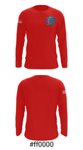 GV Christian School 7069344 Long Sleeve Performance Shirt - 18