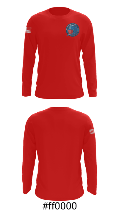 GV Christian School 7069344 Long Sleeve Performance Shirt - 18