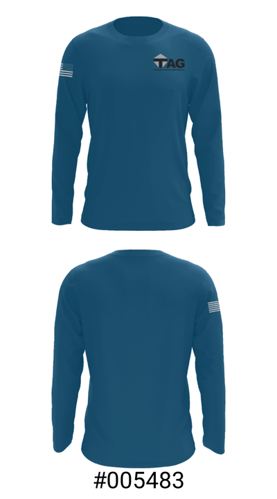 TAG MOLDING MACHINE SERVICES LLC. 35642431 Long Sleeve Performance Shirt - 18