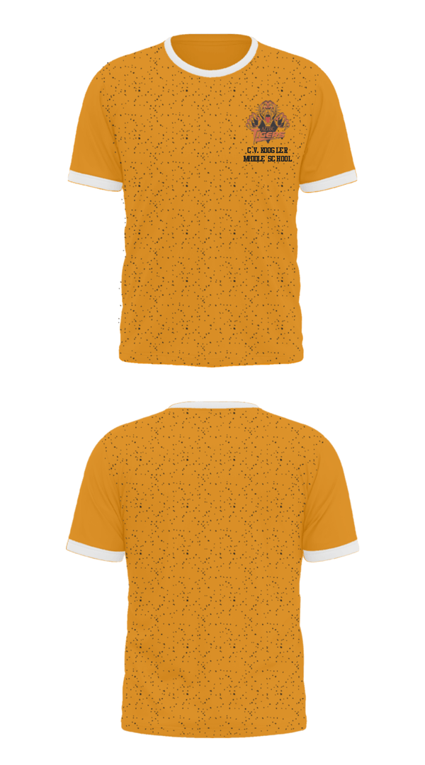 Short Sleeve Performance Shirt, C.V. Koogler Middle School, Spirit Store, Teamtime, Team time, sublimation, custom sports apparel, team uniforms, spirit wear, spiritwear, sports uniforms, custom shirts, team store, custom team store, fundraiser sports, apparel fundraiser