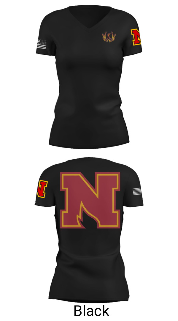 Women's Short Sleeve Vneck Shirt, Northgate Senior High School Basketball, Men's Basketball, Teamtime, Team time, sublimation, custom sports apparel, team uniforms, spirit wear, spiritwear, sports uniforms, custom shirts, team store, custom team store, fundraiser sports, apparel fundraiser