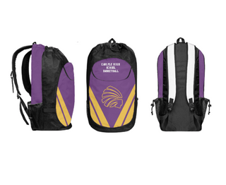 Gear Bag, Carlyle High School Basketball, Men's Basketball, Teamtime, Team time, sublimation, custom sports apparel, team uniforms, spirit wear, spiritwear, sports uniforms, custom shirts, team store, custom team store, fundraiser sports, apparel fundraiser