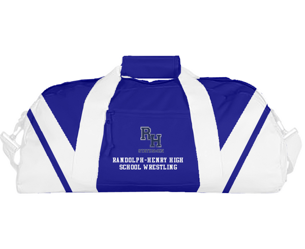 Duffle Bag, Randolph-Henry High School Wrestling, Wrestling, Teamtime, Team time, sublimation, custom sports apparel, team uniforms, spirit wear, spiritwear, sports uniforms, custom shirts, team store, custom team store, fundraiser sports, apparel fundraiser