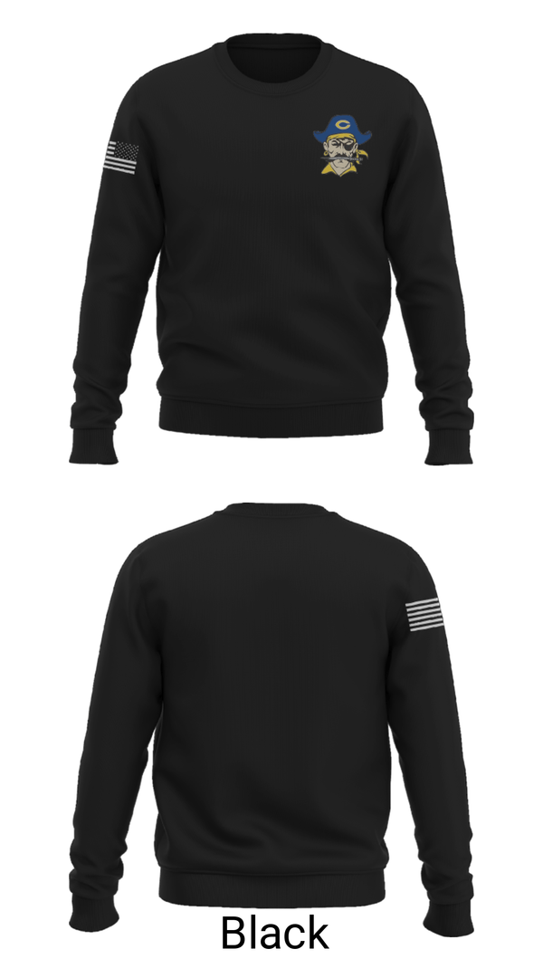 Crew Neck Sweatshirt, Crookston High School Ice Hockey, Ice Hockey, Teamtime, Team time, sublimation, custom sports apparel, team uniforms, spirit wear, spiritwear, sports uniforms, custom shirts, team store, custom team store, fundraiser sports, apparel fundraiser