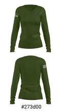 Castro Valley High School Water Polo 94255288 Women's Long Sleeve V-neck Shirt - 20