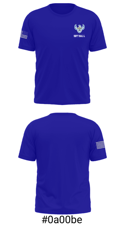 Thunderbird Softball 15197780 Short Sleeve Performance Shirt - 19