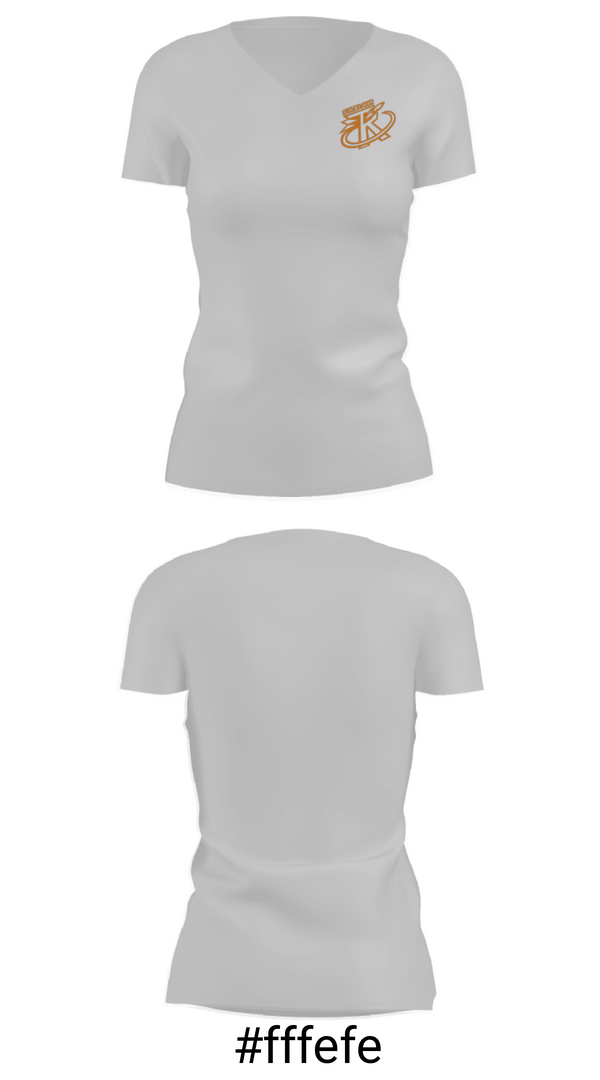 Women's Short Sleeve Vneck Shirt, Underwood High School, Spirit Store, Teamtime, Team time, sublimation, custom sports apparel, team uniforms, spirit wear, spiritwear, sports uniforms, custom shirts, team store, custom team store, fundraiser sports, apparel fundraiser