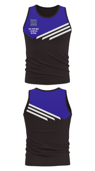 Tank Top, Big Springs Charter School, Spirit Store, Teamtime, Team time, sublimation, custom sports apparel, team uniforms, spirit wear, spiritwear, sports uniforms, custom shirts, team store, custom team store, fundraiser sports, apparel fundraiser