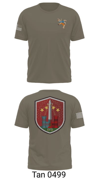 673 EFD Vs. 134 FEST 93499085 Short Sleeve Performance Shirt - 38