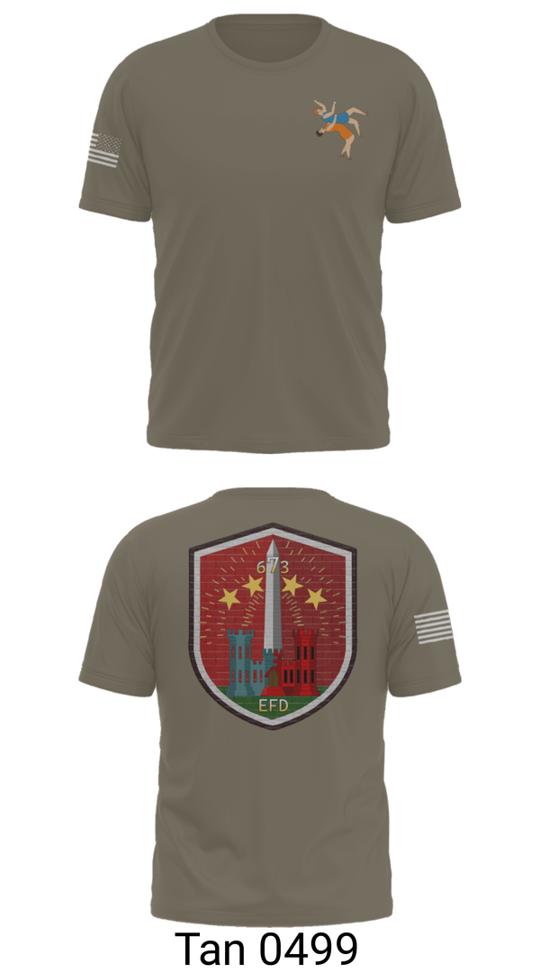 Short Sleeve Performance Shirt, 673 EFD Vs. 134 FEST, Army, Teamtime, Team time, sublimation, custom sports apparel, team uniforms, spirit wear, spiritwear, sports uniforms, custom shirts, team store, custom team store, fundraiser sports, apparel fundraiser