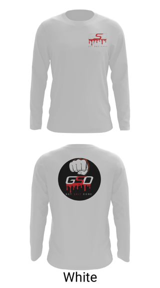 Long Sleeve Performance Shirt, GetShitDone, E-Sports, Teamtime, Team time, sublimation, custom sports apparel, team uniforms, spirit wear, spiritwear, sports uniforms, custom shirts, team store, custom team store, fundraiser sports, apparel fundraiser