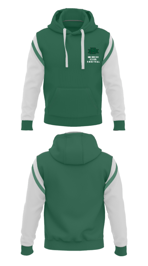 Hoodie, Marion High School Basketball, Men's Basketball, Teamtime, Team time, sublimation, custom sports apparel, team uniforms, spirit wear, spiritwear, sports uniforms, custom shirts, team store, custom team store, fundraiser sports, apparel fundraiser