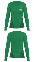 Cutler Ridge Components 70291236 Women's Long Sleeve V-neck Shirt - 23