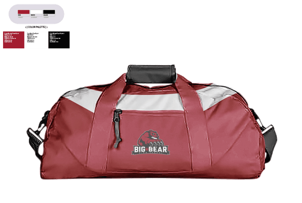 Duffle Bag, Big Bear High School Volleyball, Women's Volleyball, Teamtime, Team time, sublimation, custom sports apparel, team uniforms, spirit wear, spiritwear, sports uniforms, custom shirts, team store, custom team store, fundraiser sports, apparel fundraiser