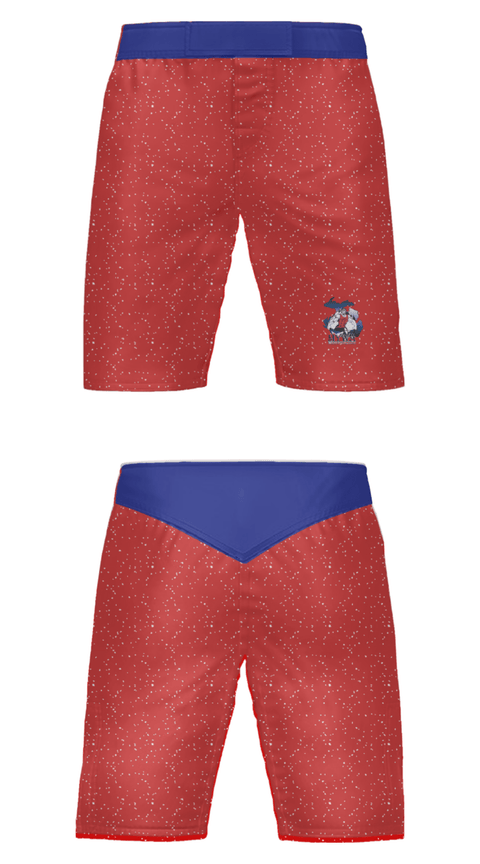 Fight Shorts, Michigan Youth Wrestling Association, Wrestling, Teamtime, Team time, sublimation, custom sports apparel, team uniforms, spirit wear, spiritwear, sports uniforms, custom shirts, team store, custom team store, fundraiser sports, apparel fundraiser