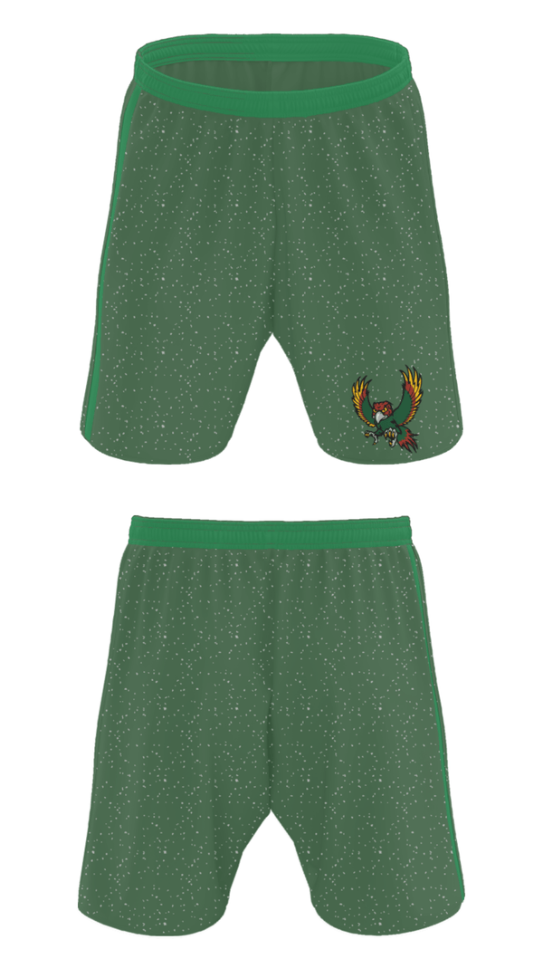 Athletic Shorts With Pockets, Lawrence Free State High School Gymnastics, Spirit Store, Teamtime, Team time, sublimation, custom sports apparel, team uniforms, spirit wear, spiritwear, sports uniforms, custom shirts, team store, custom team store, fundraiser sports, apparel fundraiser