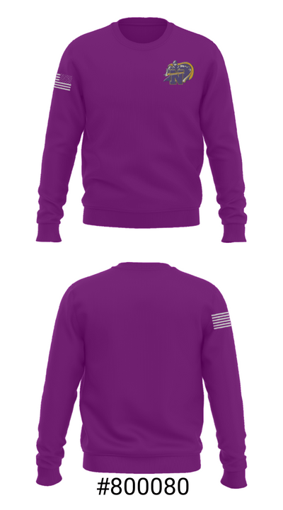 North Henderson High School Basketball 65486041 Crew Neck Sweatshirt - 16