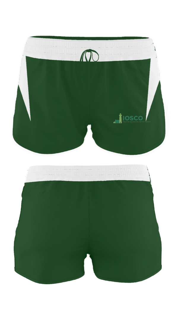 Women's Shorts, IOSCO RESA Special Education, Spirit Store, Teamtime, Team time, sublimation, custom sports apparel, team uniforms, spirit wear, spiritwear, sports uniforms, custom shirts, team store, custom team store, fundraiser sports, apparel fundraiser