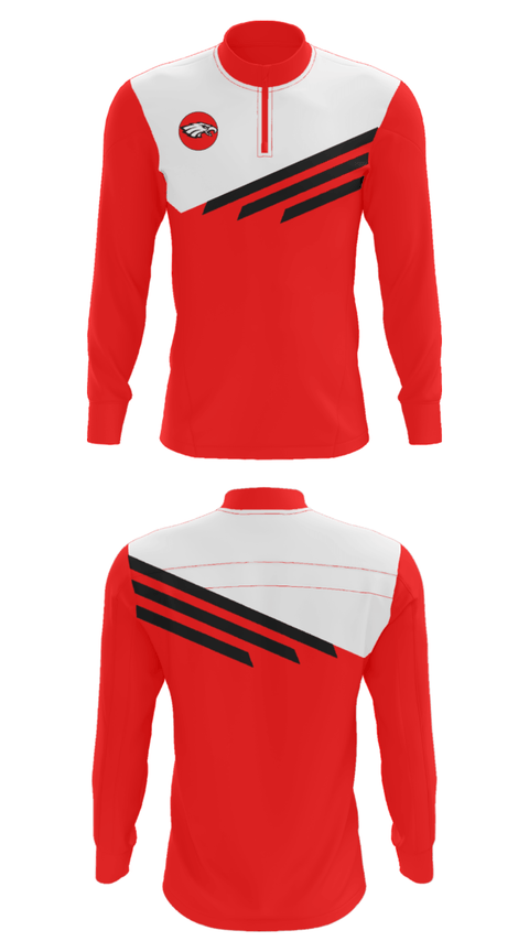 Quarter Zip Jacket, Bellaire High School Basketball, Men's Basketball, Teamtime, Team time, sublimation, custom sports apparel, team uniforms, spirit wear, spiritwear, sports uniforms, custom shirts, team store, custom team store, fundraiser sports, apparel fundraiser