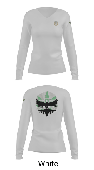 Women's Long Sleeve Vneck Shirt, HALO-FURY, , Teamtime, Team time, sublimation, custom sports apparel, team uniforms, spirit wear, spiritwear, sports uniforms, custom shirts, team store, custom team store, fundraiser sports, apparel fundraiser