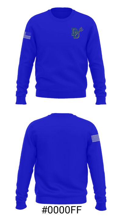 Dibble Middle School 30572293 Crew Neck Sweatshirt - 16