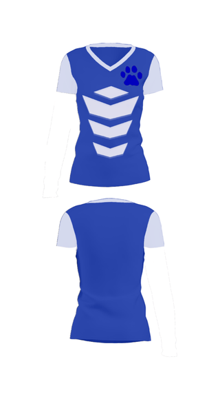 Women's Short Sleeve Vneck Shirt, Cherryfield Elementary School, Spirit Store, Teamtime, Team time, sublimation, custom sports apparel, team uniforms, spirit wear, spiritwear, sports uniforms, custom shirts, team store, custom team store, fundraiser sports, apparel fundraiser