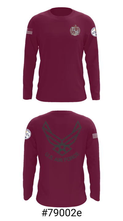 FLYING TIGERS 50875529 Long Sleeve Performance Shirt - 18