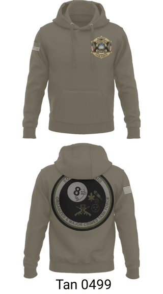 Hoodie, Southern Ohio Organized and Major Crimes Task Force, Police, Teamtime, Team time, sublimation, custom sports apparel, team uniforms, spirit wear, spiritwear, sports uniforms, custom shirts, team store, custom team store, fundraiser sports, apparel fundraiser