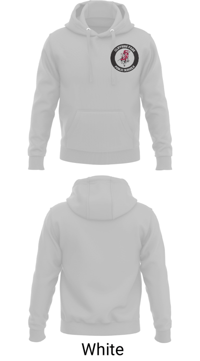 Cliffside Park High School Basketball 63669750 Hoodie - 3