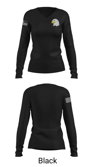 Women's Long Sleeve Vneck Shirt, Ellicottville Central Middle School Basketball, Women's Basketball, Teamtime, Team time, sublimation, custom sports apparel, team uniforms, spirit wear, spiritwear, sports uniforms, custom shirts, team store, custom team store, fundraiser sports, apparel fundraiser