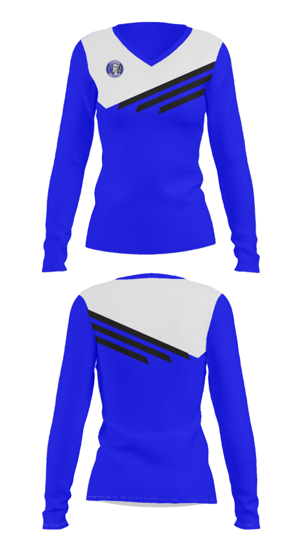 Women's Long Sleeve Vneck Shirt, Simon Kenton High School Wrestling, Wrestling, Teamtime, Team time, sublimation, custom sports apparel, team uniforms, spirit wear, spiritwear, sports uniforms, custom shirts, team store, custom team store, fundraiser sports, apparel fundraiser