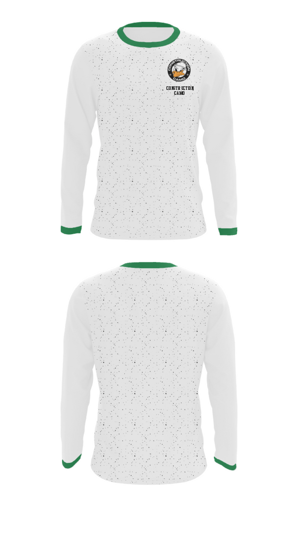 Long Sleeve Performance Shirt, Construction Camo, , Teamtime, Team time, sublimation, custom sports apparel, team uniforms, spirit wear, spiritwear, sports uniforms, custom shirts, team store, custom team store, fundraiser sports, apparel fundraiser