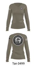 263rd QM 2065282 Women's Long Sleeve V-neck Shirt - 39
